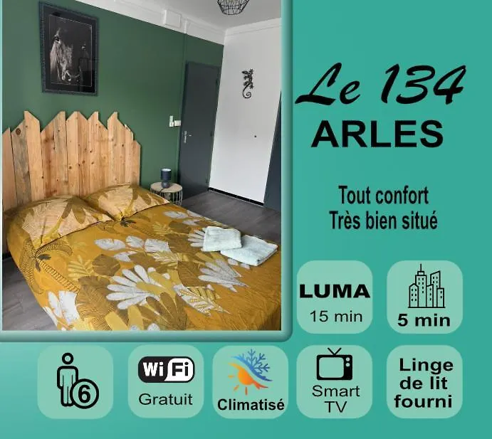 Apartment Le 134 Arles Centre Climatise 1 A 4 Personnes Appartement